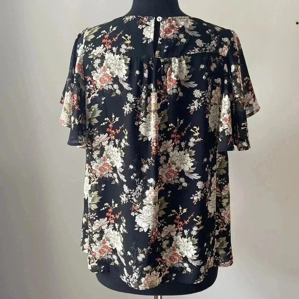 Doe & Rae  | Sheer Blouse - Picture 3 of 6